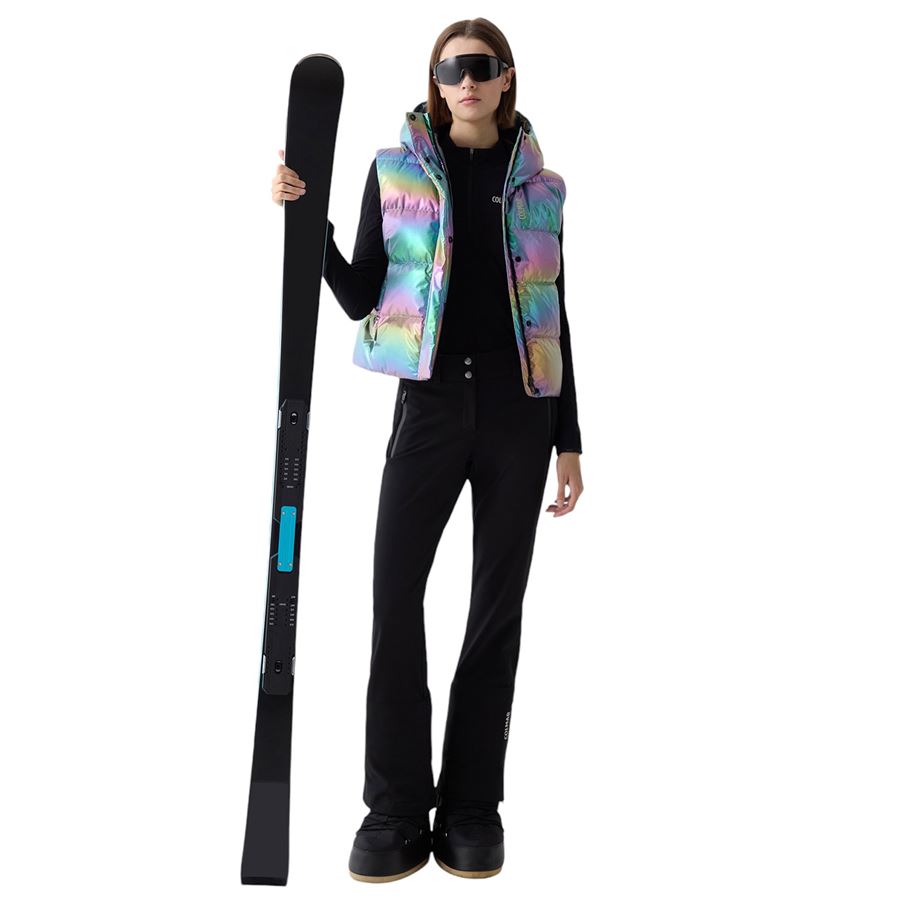 Pantaloni da sci donna in softshell Colmar | 0283R/6XZ99